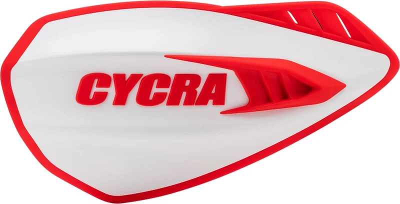 CYCRA White/Red Cyclone Handguards