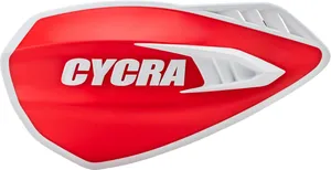 CYCRA Red/White Cyclone Handguards