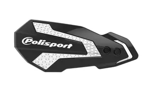 POLISPORT HANDGUARDS MX FLOW BK/WH