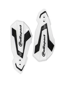 POLISPORT HANDGUARDS MX FLOW WH/BK