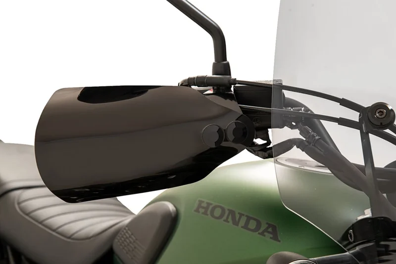 Memphis Shades HAND GUARDS HONDA SCL500 BLACK