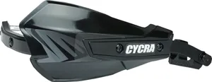 CYCRA VORTEX HAND GUARD/W UNIVERSAL U-CLAMPS - BLACK
