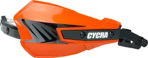 CYCRA VORTEX HAND GUARD/W UNIVERSAL U-CLAMPS - ORANGE