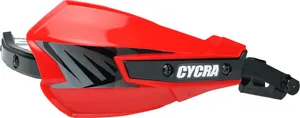CYCRA VORTEX HAND GUARD/W UNIVERSAL U-CLAMPS - RED