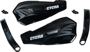 CYCRA Replacement Vortex Handshields w/ Abrasion Guards - Black