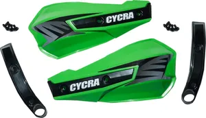 CYCRA Replacement Vortex Handshields w/ Abrasion Guards - Green