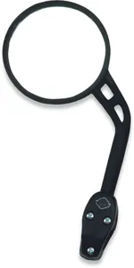 UFO HANDLEBAR MIRROR FOR 22mm (7/8") HANDLEBARS LEFT BLACK