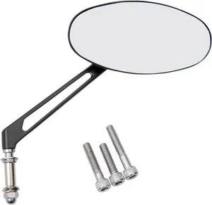 Drag Specialties MIRROR BLU STLTH I BLK