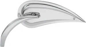 Arlen Ness MIRROR - RAD 3 CAST STEM - LEF