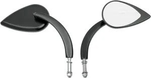 Drag Specialties MIRROR T-DROP BLK L. STM