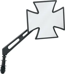 Drag Specialties MIRROR CROSS AIR STM BLK