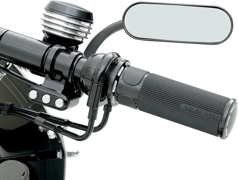 Arlen Ness MIRROR - OVAL MICRO - RIGHT -