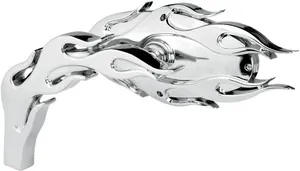 Arlen Ness MIRROR - FLAMED MICRO - LEFT -