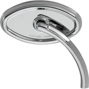 Arlen Ness Beveled Short Stem Mirror<br><ul><li>Hidden triangulated spring plate is mounted behind the convex glass that will not vibrate or loosen</li><li>Heavy-duty stainless steel internal pivot hardware</li><li>CNC machined pockets and a beveled edge</li><li>Constructed with forged billet aluminum</li><li>Standard and metric hardware included</li><li>Laser engraved Arlen Ness® logo</li><li>When ordering hanger stem for under-mount applications, order the opposite right- or left-side fitment.</li></ul>
