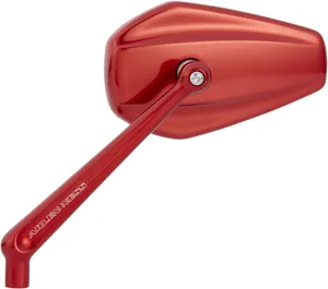 Arlen Ness MIRROR MINI STOCKER RED