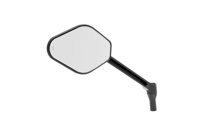 Drag Specialties MIRROR ADJUSTABLE LONG STEM BL
