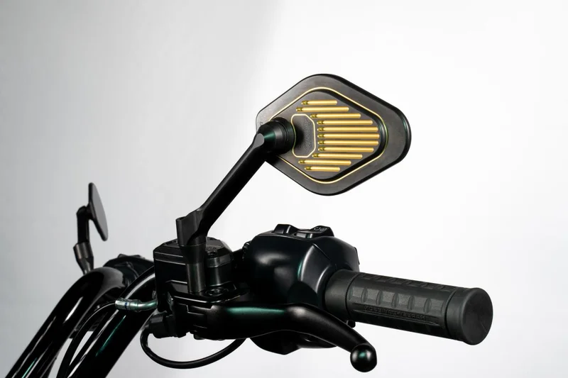 Drag Specialties MIRROR ADJUSTABLE SHORT STEM B