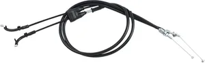 MOTION PRO MOTION PRO THROTTLE CABLE PUSH PULL SET COIL WOUND BLACK VINYL KAWASAKI