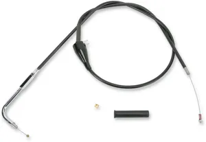 Drag Specialties CABLE IDLE+CRUISE VINYL BLACK 