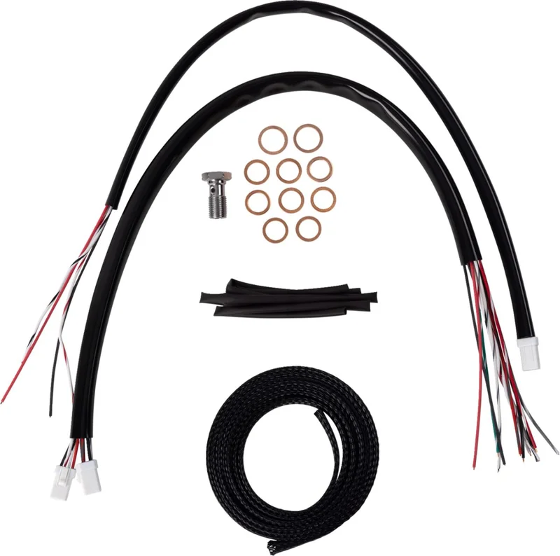 LA Choppers CABLE KIT BK CPL 12-14 FL 24+