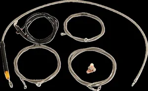 LA Choppers CABLE KIT CH P&P 08-10 FL 24+