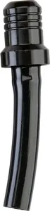 MOOSE OFFROAD HARD-PARTS VENT CAP ONE WAY VALVE ALUMINUM BLACK