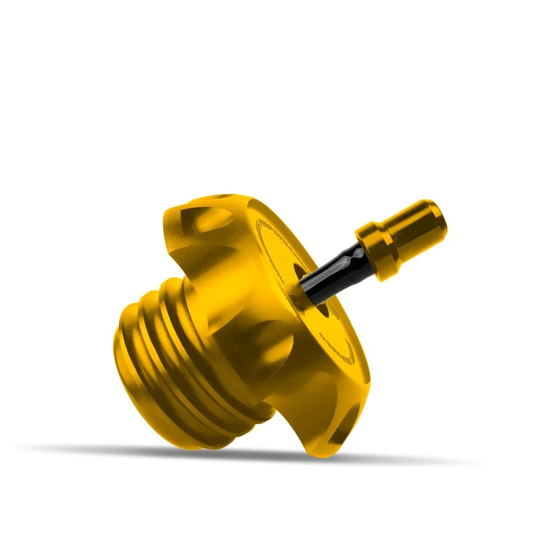 HeinzBikes Performance vented gas cap. Gold
