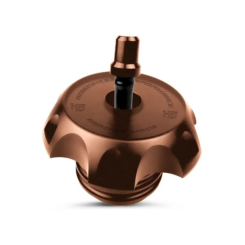 HeinzBikes Gas cap performance. Brass