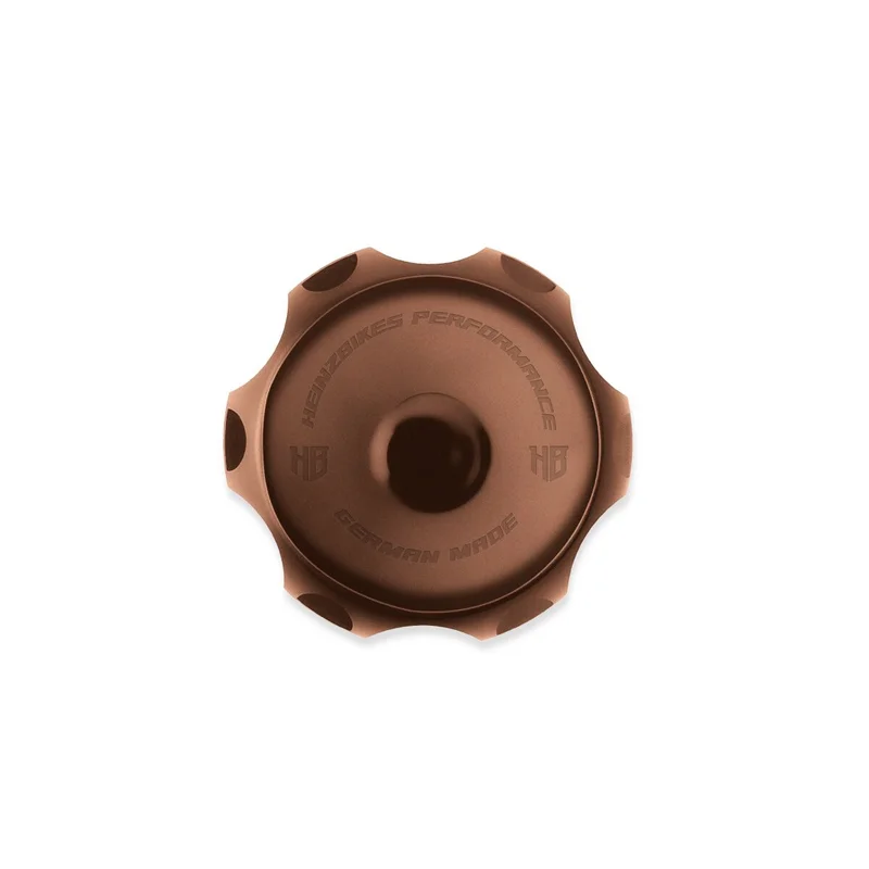 HeinzBikes Gas cap performance. Brass