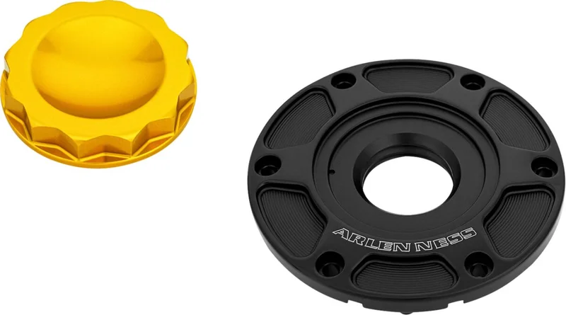 Arlen Ness GAS CAP - FLT 24-UP - 12 POINT