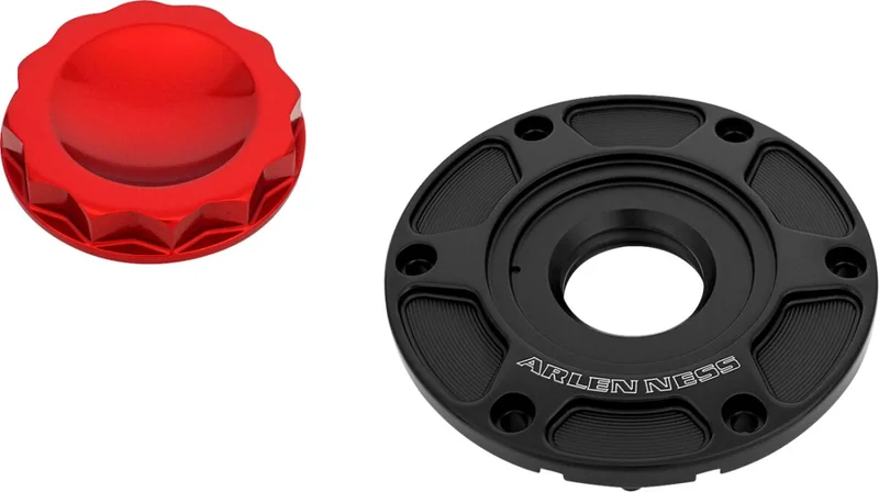 Arlen Ness GAS CAP - FLT 24-UP - 12 POINT