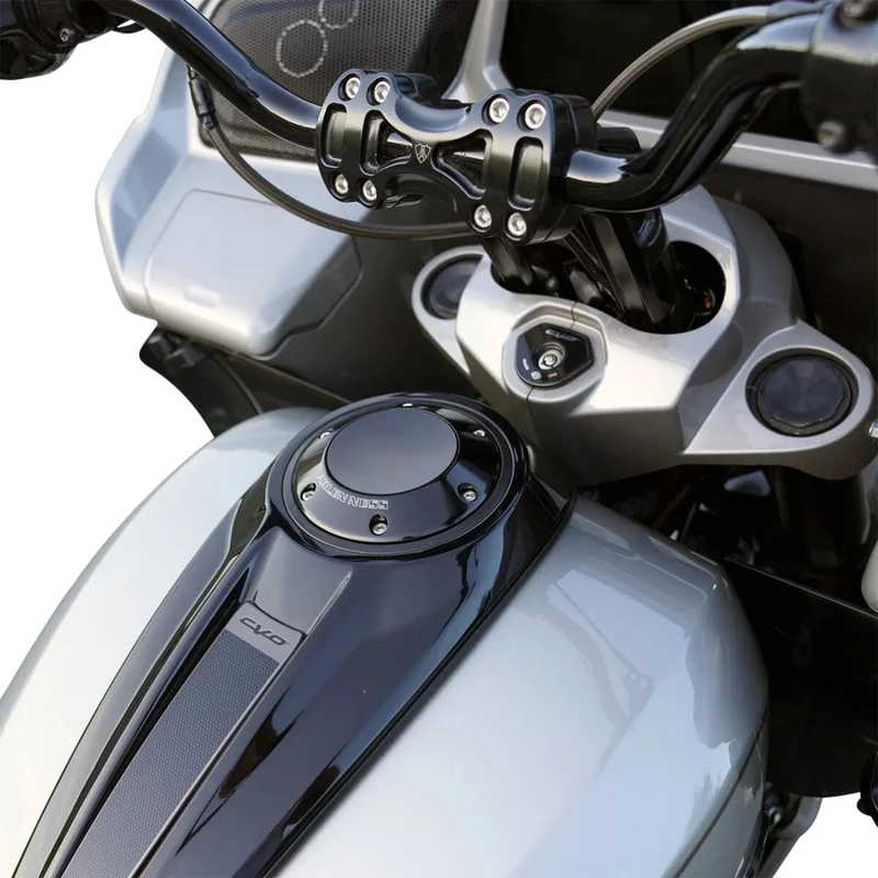 Arlen Ness GAS CAP - FLT 24-UP - POP UP -