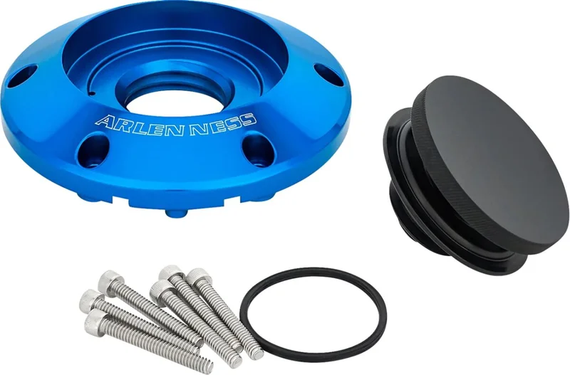 Arlen Ness GAS CAP POP-UP BLUE 24+ TOURIN