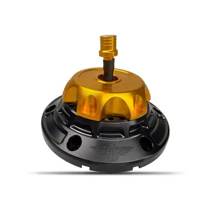 HeinzBikes GAS CAP - FLT 24-UP - BLACK/GO