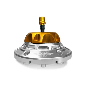 HeinzBikes GAS CAP - FLT 24-UP - SILVER/G