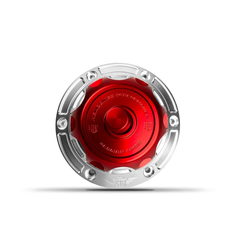 HeinzBikes GAS CAP - FLT 24-UP - SILVER/R