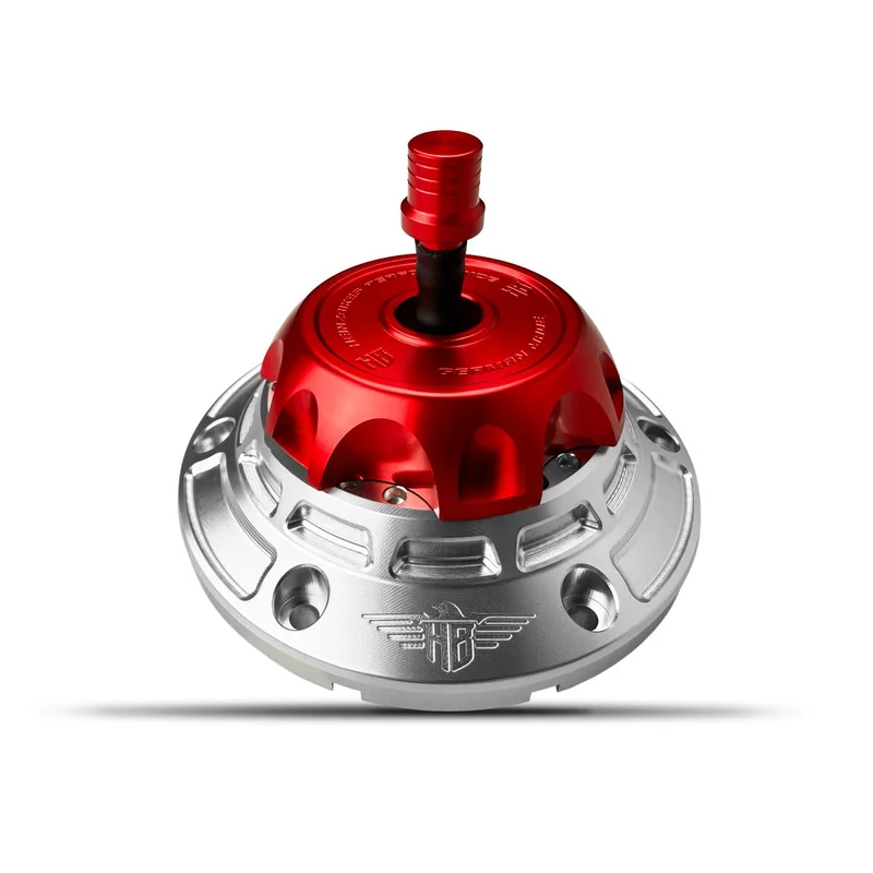 HeinzBikes GAS CAP - FLT 24-UP - SILVER/R