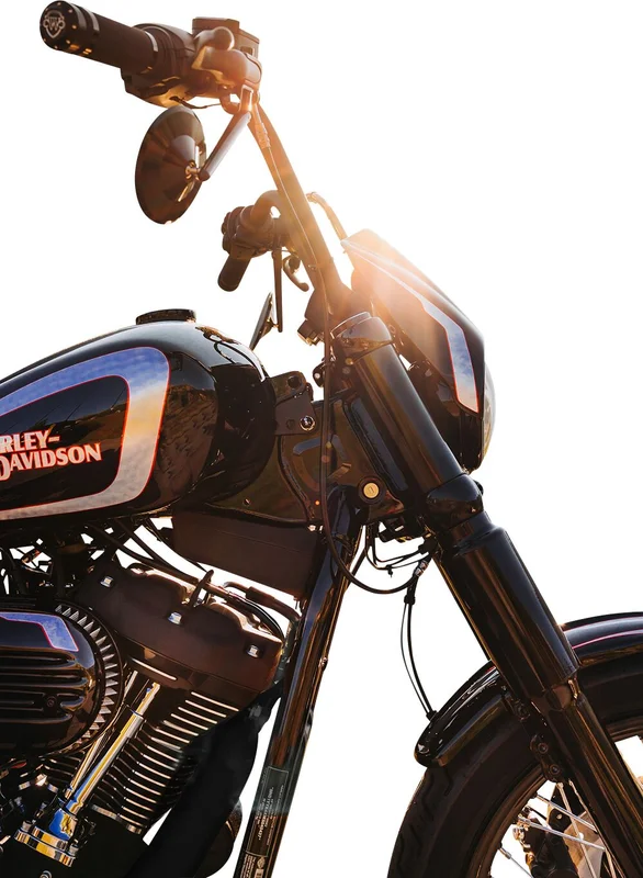 Cult-Werk Gas tank lift kit. Gloss black