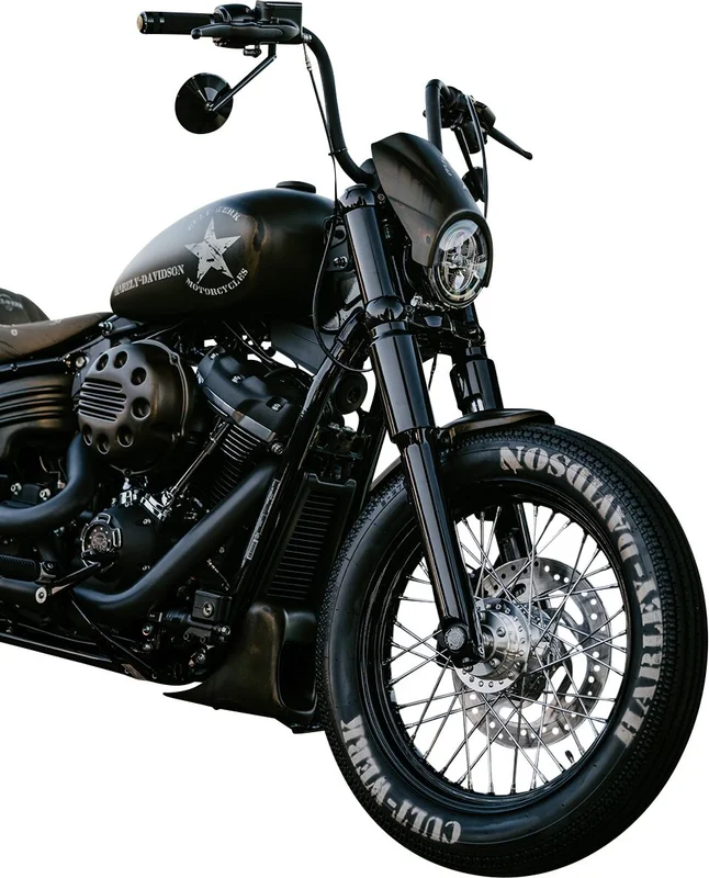 Cult-Werk Gas tank lift kit. Gloss black