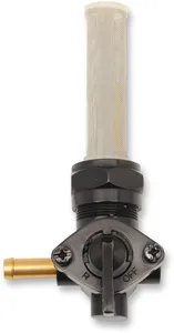 Drag Specialties PETCOCK BLK 22MM LEFT
