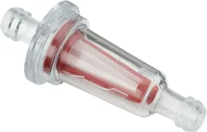 MOOSE OFFROAD HARD-PARTS FUEL FILTER 1/4" IN-LINE WITH SCREEN