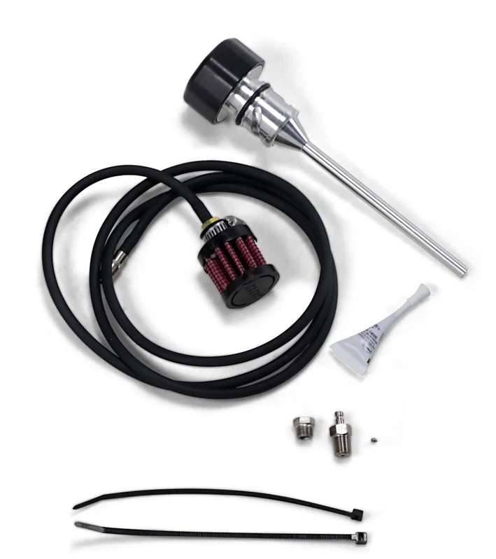 Feuling DIPSTICK VENTED BLK ST18+