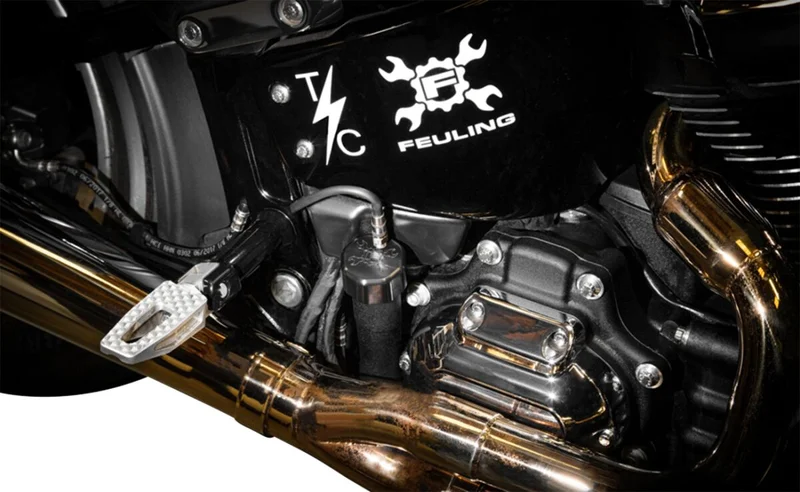 Feuling DIPSTICK VENTED BLK ST18+
