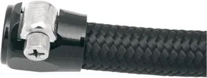 Goodridge -6 HOSE FINISHER BLK ALU