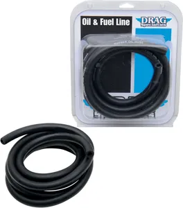 Drag Specialties OIL LINE BLK 3/8 8' USA