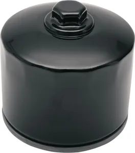 Drag Specialties FILTER OIL BLK W/NUT