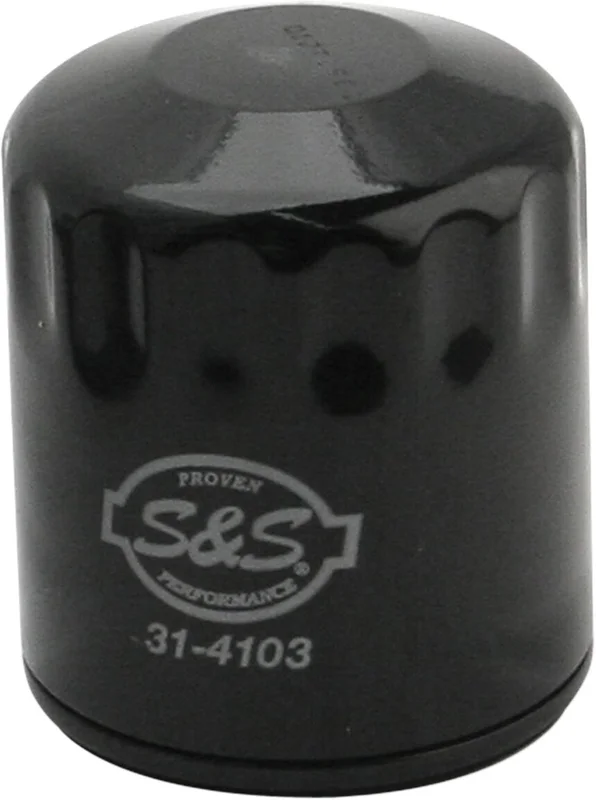 S&S Spin-on oil filter. Black - 63731-99A