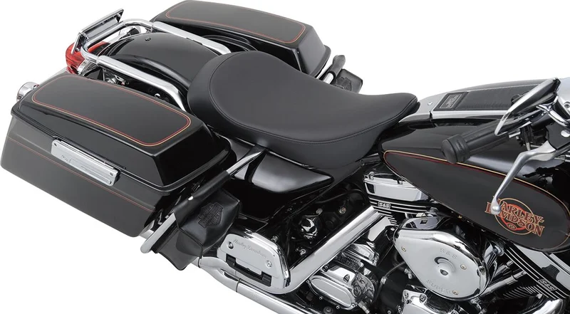 Drag Specialties SEAT SOLO LOW PROFILE EZ-ON SM