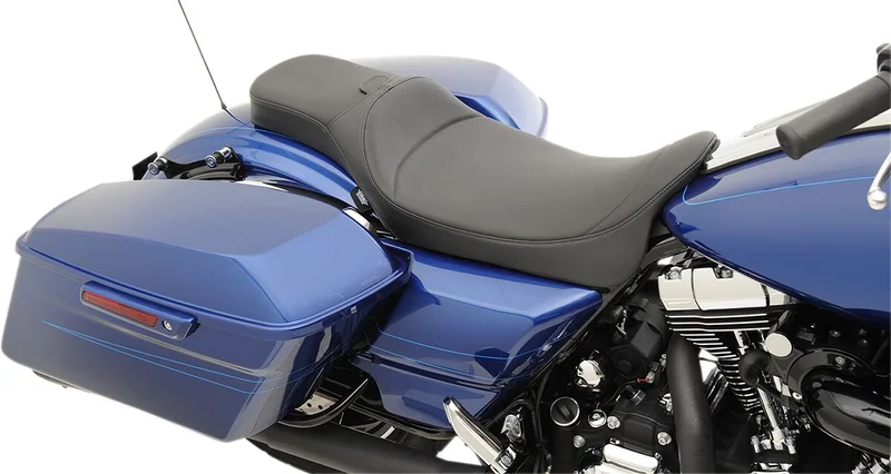 Drag Specialties SEAT PREDATOR 2-UP EXTENDED RE