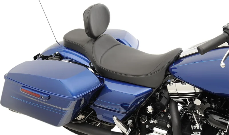 Drag Specialties SEAT PREDATOR 2-UP EXTENDED RE